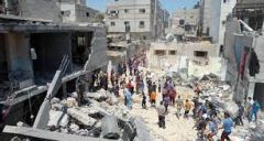 استشهاد 44 فلسطينياً في قصف إسرائيلي استهدف مدينتي #خان_يونس و #رفح