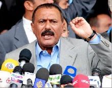 الرئيس اليمني يصل الرياض للتوقيع على المبادره الخليجية