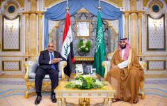 #ولي_العهد يبحث مع رئيس وزراء العراق الهجمات التخريبية التي تعرّضت لها معامل أرامكو
