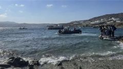 مقتل 15 مهاجراً في غرق سفينة قبالة #ليسبوس_اليونانية