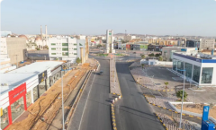 أمانة #الجوف.. إنجاز 52% من أعمال تطوير امتداد طريق الملك عبدالعزيز بسكاكا