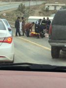 وفاة وإصابة 6 من عائلة واحدة بإنقلاب مركبة في الباحة