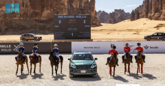 فريق السعودية وريتشارد ميل في نهائي #العلا لبولو الصحراء