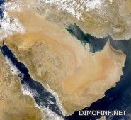 رياح سطحية تحد من مدى الرؤية الافقية على مناطق الرياض