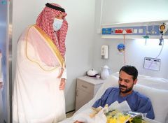 #أمير_الشمالية يعايد المرضى المنومين في مستشفى الأمير عبدالعزيز بن مساعد بعرعر