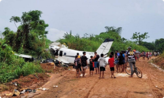 مصرع 9 أشخاص إثر تحطم طائرة في البرازيل