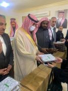 السفارة السعودية بالأردن تدشن هدية #خادم_الحرمين_الشريفين لتوزيع التمور لشهر #رمضان المبارك