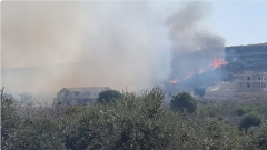قصف إسرائيلي يشعل الحرائق في جنوب #لبنان بالقذائف الفسفورية